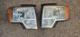 44zh-1967b Ford 2009 2010 2011 2012 2013 2014 F-150 Set Pair Halogen Headlight Oem Used See 44zh-1967b Ford 2009 2010 2011 2012 2013 2014 F-150 Set Pair Halogen Headlight Oem Used See