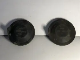 4vfx-13k046-b Ford 3.25 Inch Set-pair 12-14 Focus 17-20 Fiesta Headlight Cover Cap Oem 4vfx13k046b