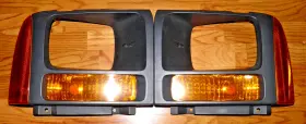 5c34-13b221-a Ford 5c34-13b220-a/5c34-13b221-a Headlight Bezel Park Lamp Signal Light 5c34-13b221-a Ford 5c34-13b220-a/5c34-13b221-a Headlight Bezel Park Lamp Signal Light