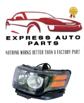 8a83-13006 Ford 09-12 Flex Titanium Hid Xenon Left Driver Side Headlight Black Oem