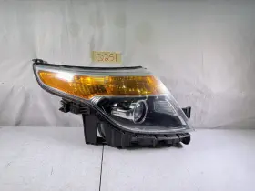 Bb5z13008j Ford 2011-2015 Explorer Headlight Halogen Headlamp Passenger Side Chrome Oem