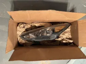 F1eb-13w030-mg Ford 2015 - 2018 Focus Black Driver Side Headlight Bad Drl