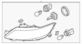 Fg1z-13008-j Ford Genuine Composite Assembly