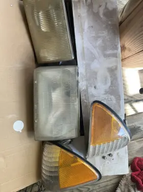 Fr1216a Ford 1987-1993 Mustang Gt Lx Stock Headlights 6 Piece Set Amber Sides Sae/dot Fr1216a Ford 1987-1993 Mustang Gt Lx Stock Headlights 6 Piece Set Amber Sides Sae/dot