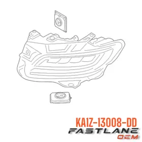 Ka1z-13008-dd Ford 2020-2023 Lincoln Nautilus Left Composite Headlamp Assy New Oem