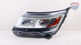 Lb5b13w030bg Ford 2016-2019 Explorer Lh Left Driver Side Headlight Led Chrome Oem