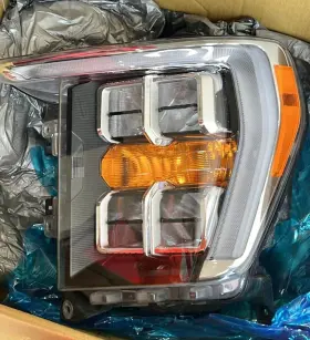 Ml34-13e015-ak Ford 2021 2022 2023 F150 Left Drivers Lh Side Quad Full Led Headlight Lamp Oem