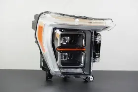 Ml3413e01ga Ford Perfect 2021-2023 F-150 Right Rh Headlight Dynamic Led Chrome Oem