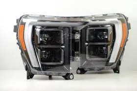 Ml3v-13e017-7f Ford Perfect Raptor Set 2021-2023 F-150 Led Headlight Pair Oem Yellow Drl Ml3v-13e017-7f Ford Perfect Raptor Set 2021-2023 F-150 Led Headlight Pair Oem Yellow Drl