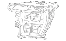 Ml3z-13008-af Ford Genuine Headlamp Assembly