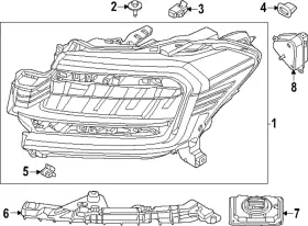 Nl1z-13008-s Ford Genuine Composite Assembly