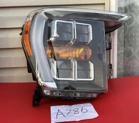 Nl3z13008h Ford 2021-2023 F-150 Chrome Xlt Right Passenger Led Headlight Headlamp Oem 786
