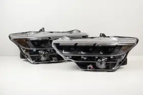 Pr3z-13008-k Ford Mint 2024 Mustang Led Dark Horse Nite Pony Headlight Set Left Right Oem