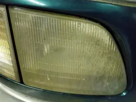114-00491l Ford Truck Driver Left Headlight Thru 6/96 Fits 97 F150 Pickup 553504