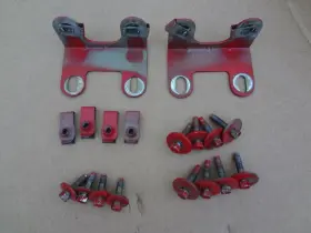 Xr33-8c034-ad Ford 1999 - 2004 Mustang Cobra Headlight Panel Brackets Clips And Bolts Oem Sku# J132 Xr33-8c034-ad Ford 1999 - 2004 Mustang Cobra Headlight Panel Brackets Clips And Bolts Oem Sku# J132