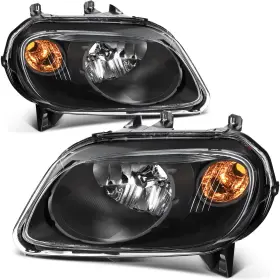 King12821001fb Fuel Kingparts For 2006-11 Chevy Hhr Black Housing With Reflector Headlights Assembly L R King12821001fb Fuel Kingparts For 2006-11 Chevy Hhr Black Housing With Reflector Headlights Assembly L R