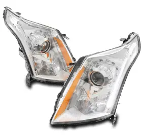 22853879 Gadgetgeekgo For 2010-2016 Cadillac Srx Hid Model Led Drl Chrome Projector Headlights Lamp