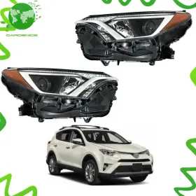 896532 Gardenice Halogen Left&right Headlight Assembly Clear For 2016-2018 Toyota Rav4 Bar Tube 896532 Gardenice Halogen Left&right Headlight Assembly Clear For 2016-2018 Toyota Rav4 Bar Tube