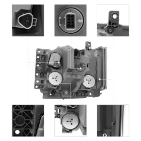Gdrasuya10 756804828295 For 2023-24 Isuzu Npr-hd Nrr Nqr Halogen Headlight With Led Drl Headlamp Right Side Gdrasuya10 756804828295 For 2023-24 Isuzu Npr-hd Nrr Nqr Halogen Headlight With Led Drl Headlamp Right Side