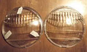 48-13060-s Gearhead Two 1935 Ford Passenger Car 1935-1939 Pickup Truck Glass Headlight Lens