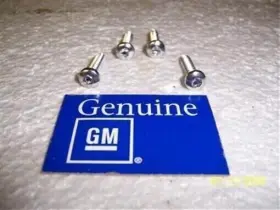Gm12338088.4 General Motors 12338088 Headlight Trim Ring Screws 4 Chrome Gm 78-87 El Camino Gm12338088.4 General Motors 12338088 Headlight Trim Ring Screws 4 Chrome Gm 78-87 El Camino