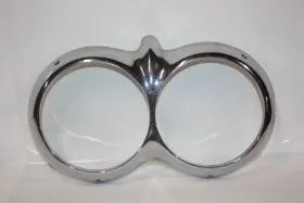 3779239 General Motors 3742509 1958 Thru 1960 C1 Corvette Chrome Headlight Bezel Original Gm