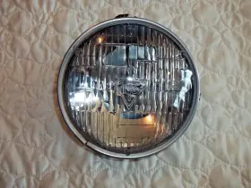 7309080 General Motors Round Gm T3 Headlight Head Lamp T-3 Oem 5 3/4 Inch 1960-1967 Trim Ring Bucket 7309080 General Motors Round Gm T3 Headlight Head Lamp T-3 Oem 5 3/4 Inch 1960-1967 Trim Ring Bucket