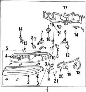 16519429 Gm Genuine Housing Assembly