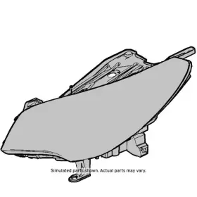 19433920 Gm Genuine Driver Side Headlamp