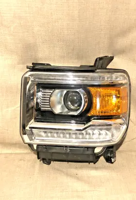 84144047 Gm Gmc Sierra 1500 2500 3500 Oem Led Left Headlight 2014 2015 2016 2017 2018 2019