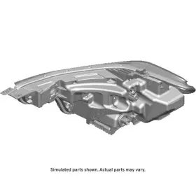 87818229 Gm Genuine Headlamp