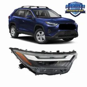 Goodshepherd18 Gp877455dh Led Headlights With Halogen Turn Signal For Toyota Rav4 Le Xle 2022-2023 Right Side