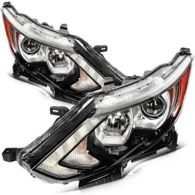 13461853 Goodypartsparts Headlights Assembly Left Right Fits Nissan Rogue Sport 2017 2018 2019 Black