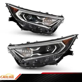 Gd041516 Grandorange Led Right Left Headlights Fit For 2019-2022 Toyota Rav4 Hybrid Xse /xle /limited