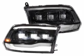 Gtr.hl50 Gtr Lighting Carbide Led Headlights Pair For 2009-2018 Dodge/ram Gtr.hl50 Gtr Lighting Carbide Led Headlights Pair For 2009-2018 Dodge/ram