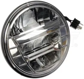 888-5000 Hd Solutions Dorman 7-inch Round Led Sealed Beam Headlight For 81-19 Mack Mr Mru