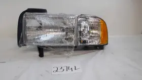 Ch2518108 Headlightsdepot Headlight Fits Ram Dodge 94-02 Chrome Left Driver Side With Signal Lamp Assembly
