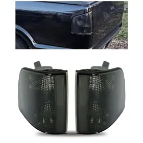 Gm2801124 Hecasa Mo-1258 Tail Lights Smoke Lens Compatible 1994-2004 Chevy S10 Isuzu Hombre Gmc Gm2801124 Hecasa Mo-1258 Tail Lights Smoke Lens Compatible 1994-2004 Chevy S10 Isuzu Hombre Gmc