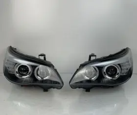 7177732 Hella 2008-2010 Bmw E60 E61 528i 530i 545i Right And Left Halogen Headlight Aftermarket 7177732 Hella 2008-2010 Bmw E60 E61 528i 530i 545i Right And Left Halogen Headlight Aftermarket