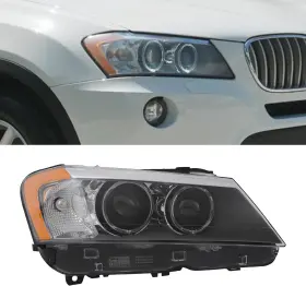 63117276996  Hezestar For 2011-2014 Bmw X3 Xdrive28i Right Passenger Side Headlight Without Afs And Bulbs
