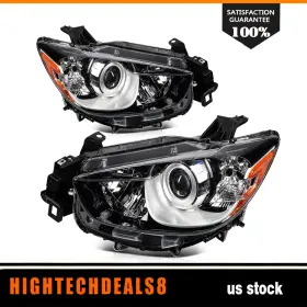 High129036g01 Hightechdeals8 Headlights Assembly Fits 2013-2016 Mazda Cx-5 Black Housing With Led Drl Projector High129036g01 Hightechdeals8 Headlights Assembly Fits 2013-2016 Mazda Cx-5 Black Housing With Led Drl Projector