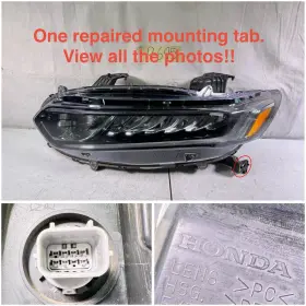 33150-tva-a51 Honda 2018 2019 2020 2021 2022 Accord Driver Side Led Headlight Oem