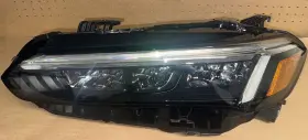 33150t20a22 Honda 2022-2023 Civic Left Driver Side Headlight Smoke Lens Oem Led#3