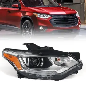 Cvtr0001 Huray Right Hid/xenon Headlight Fit For Chevy Traverse 2018-2021 L/ls/lt Clot Cvtr0001 Huray Right Hid/xenon Headlight Fit For Chevy Traverse 2018-2021 L/ls/lt Clot