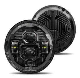 Hwstar 649910316919 2023 New 1000% Bright Anti-glare 7 Inch Led Headlights Round Compatible