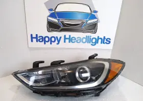 92101-f3 Hyundai 2017-2018 Elantra Front Left Driver Side Headlight Halogen Oem