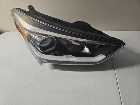 92102-b8520 Hyundai 2017 2018 Santa Fe Halogen Headlight With Led Drl Right Oem