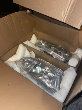 81150-0e130 Igniteparts 2011 2012 2013 Toyota Highlander Projector Chrome Headlights Assembly Lamps