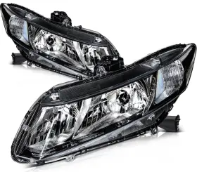 Im128316s Imcarparts Fits 2012-2015 Honda Civic 4 Door Sedan 2012-13 2 Coupe Headlights Assembly