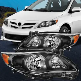 Im16361301p Imcarparts Front Headlights Assembly Fits Toyota For Corolla 2011-2013 L R Set Headlamps Im16361301p Imcarparts Front Headlights Assembly Fits Toyota For Corolla 2011-2013 L R Set Headlamps